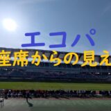 エコパスタジアム座席の見え方